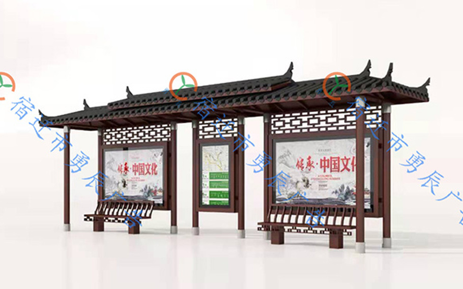 長(zhǎng)沙仿古候車(chē)亭第二車(chē)發(fā)貨